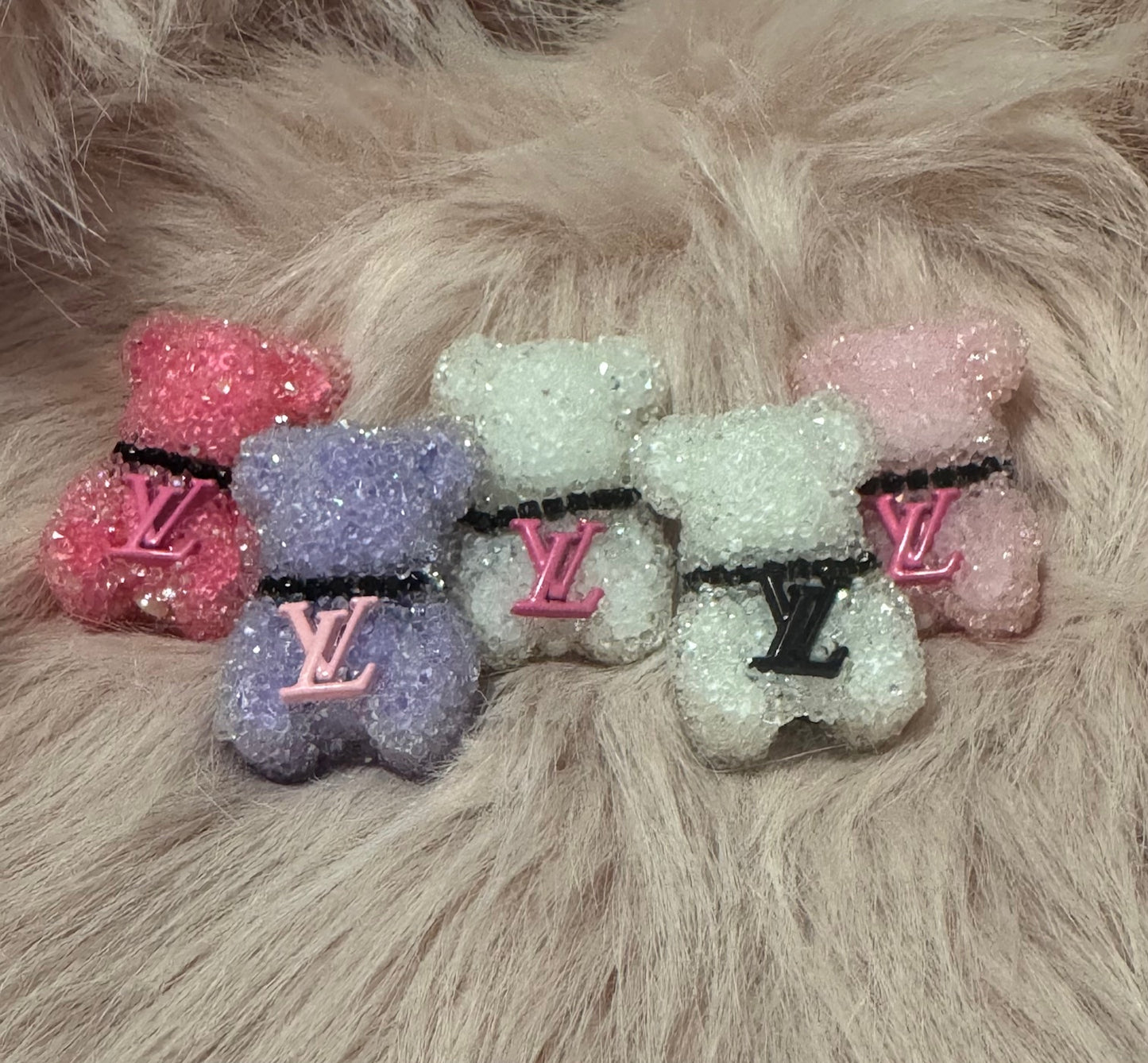 LV Rhinestone Sugar Bears